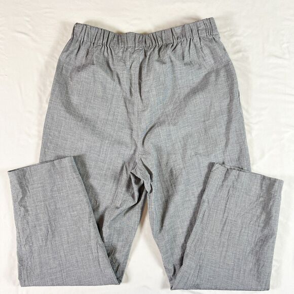 Lafayette 148 Murray Pants S Wool Linen Elastic Pull On Crop Old Money Heritage - Picture 8 of 9